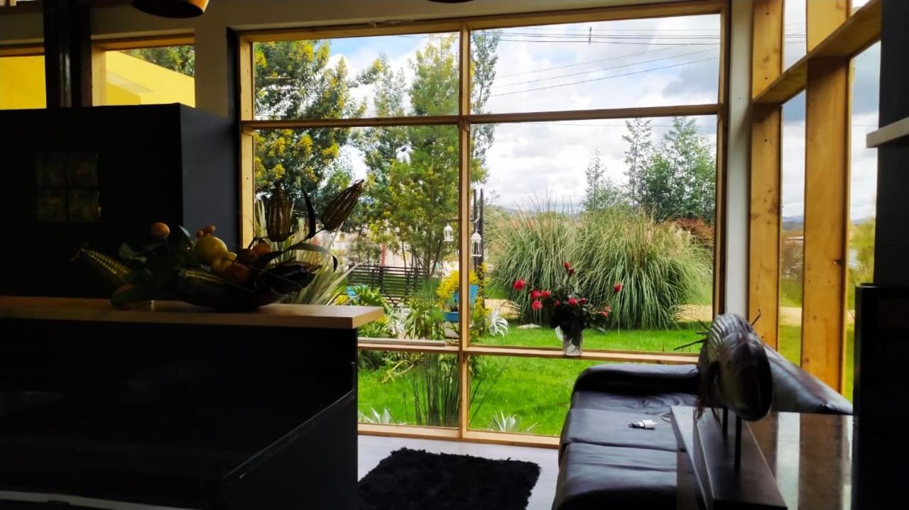 فيلا Amonita Casa Campestre, Via Tunja Paipa المظهر الخارجي الصورة