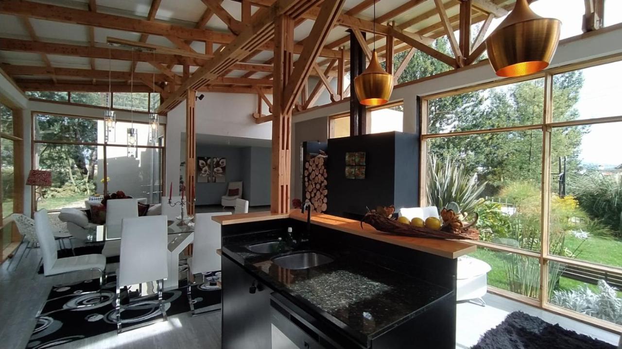 فيلا Amonita Casa Campestre, Via Tunja Paipa المظهر الخارجي الصورة