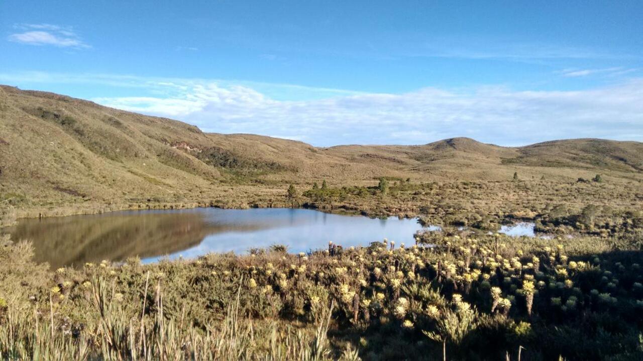 فيلا Amonita Casa Campestre, Via Tunja Paipa المظهر الخارجي الصورة